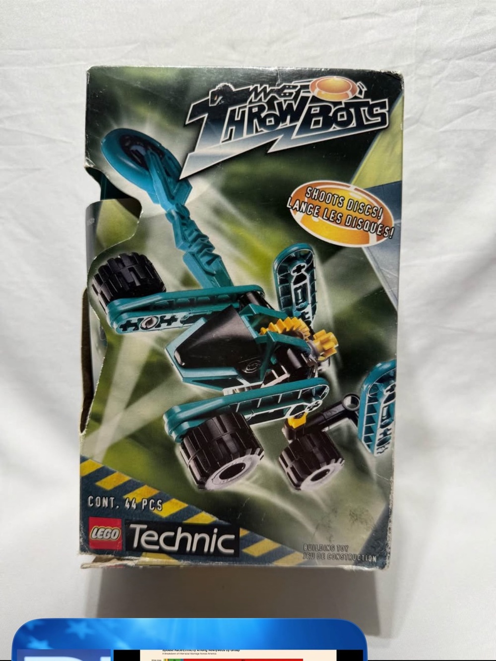 Throwbots Teal Kids Toy Vehicle Lego